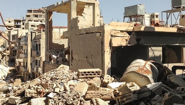 NAKW -  photo maisons détruites Syrie archives